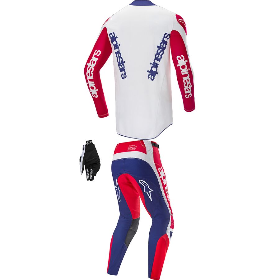 alpinestars 2025 techstar combo - red bud le