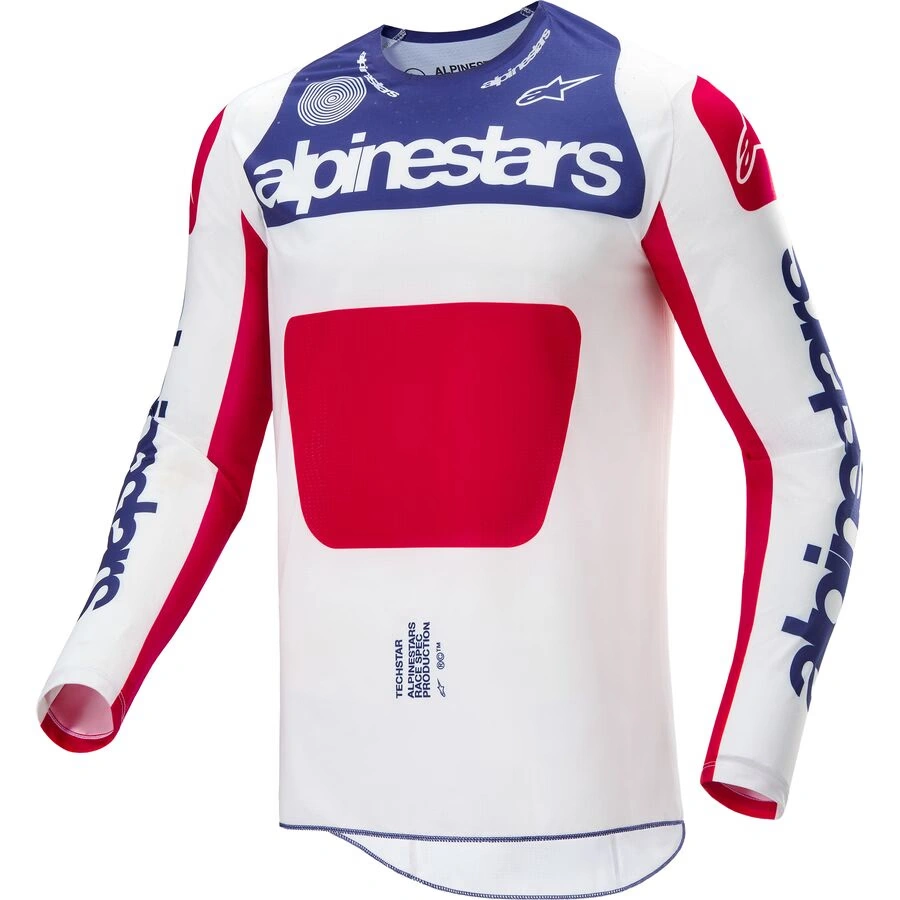 alpinestars 2025 techstar jersey - red bud le