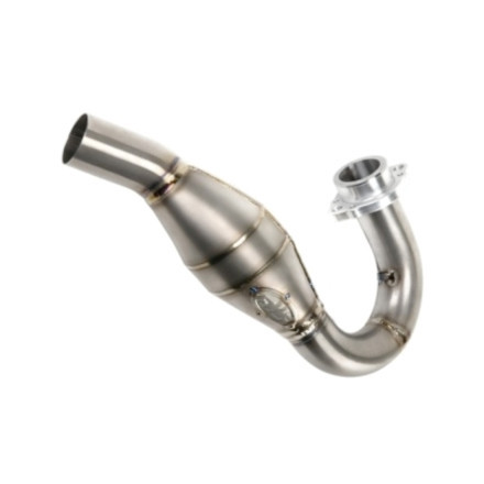 fmf megabomb header with mid pipe - titanium