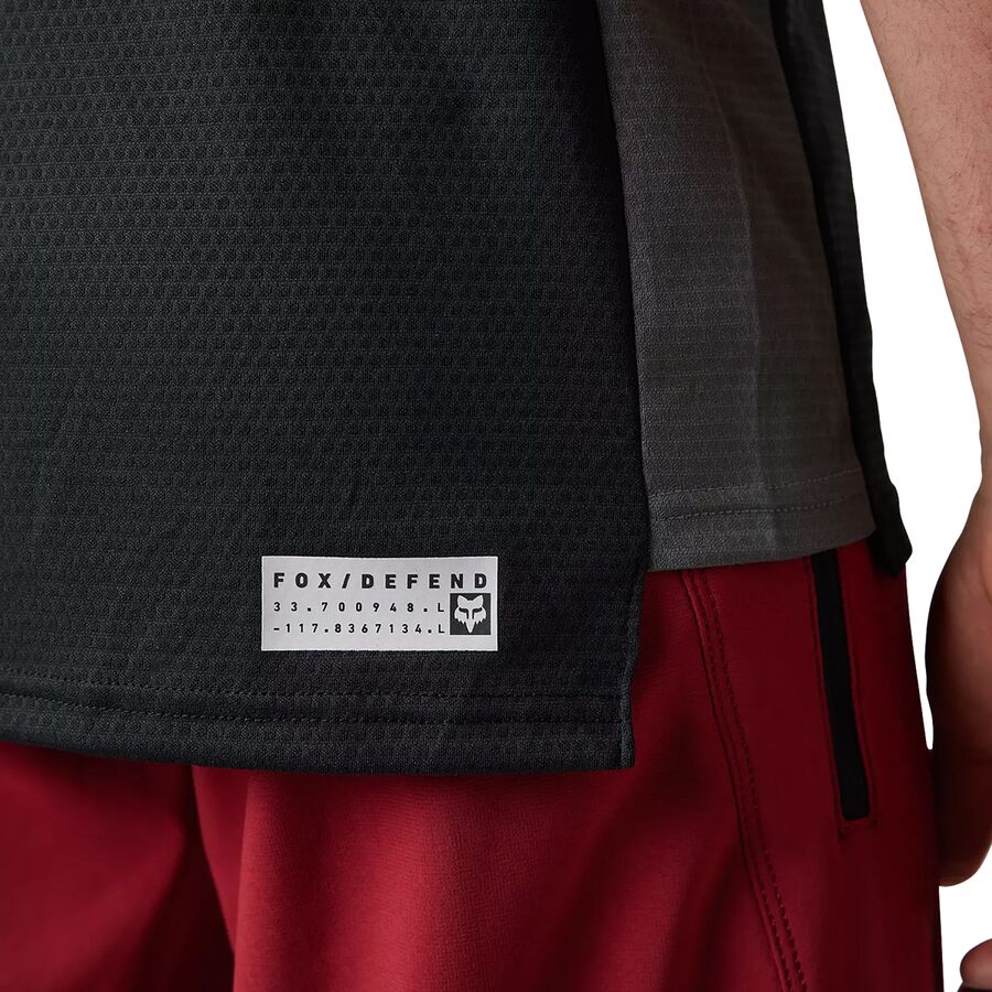fox racing defend short-sleeve jersey - men's
