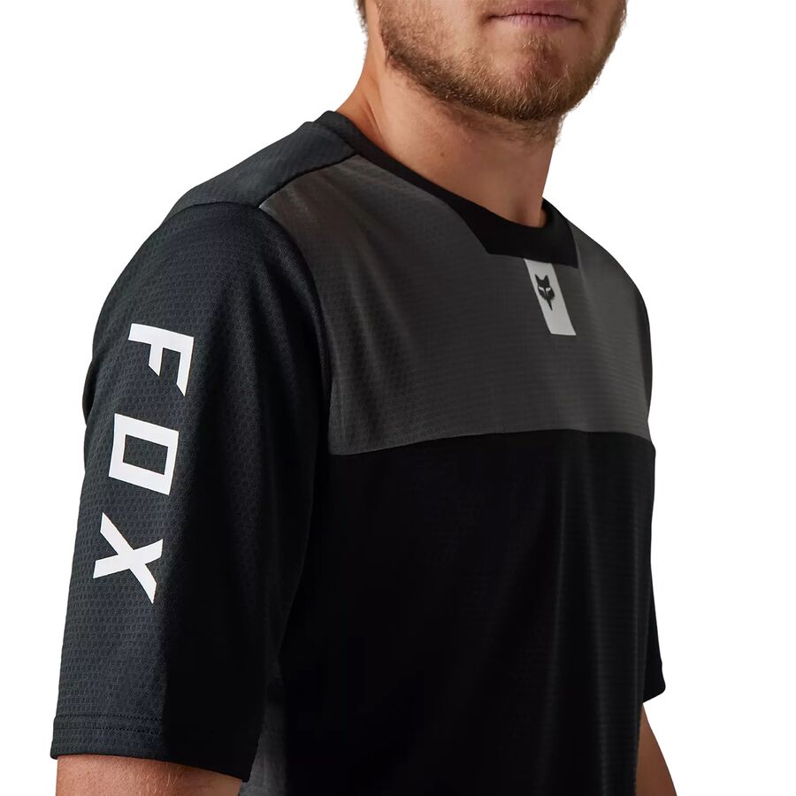 fox racing defend short-sleeve jersey - men's