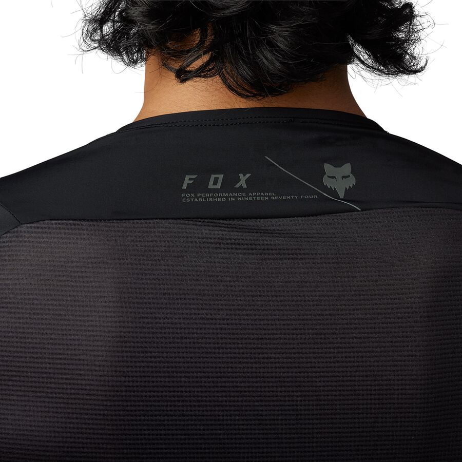 fox racing flexair ascent long-sleeve jersey - men's 5 fox racing flexair ascent long-sleeve jersey - men's