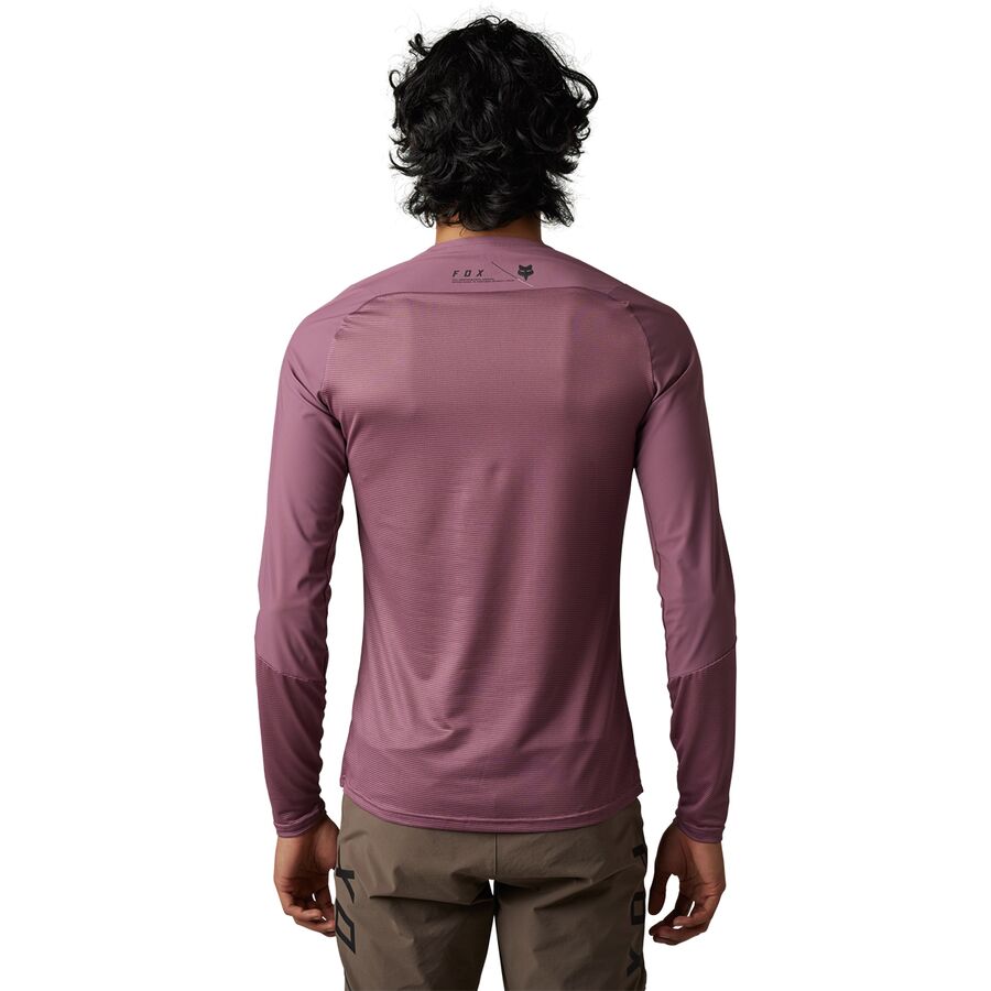 fox racing flexair ascent long-sleeve jersey - men's 6 fox racing flexair ascent long-sleeve jersey - men's