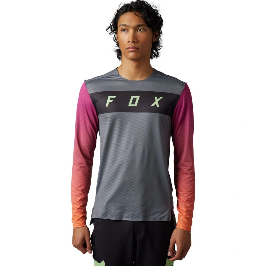 fox racing flexair long-sleeve jersey - men's