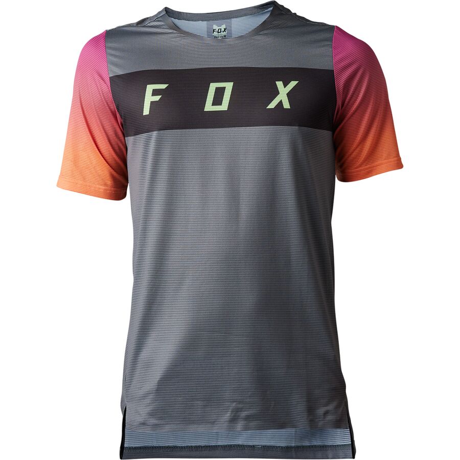 fox racing flexair short-sleeve jersey - men's 8 fox racing flexair short-sleeve jersey - men's