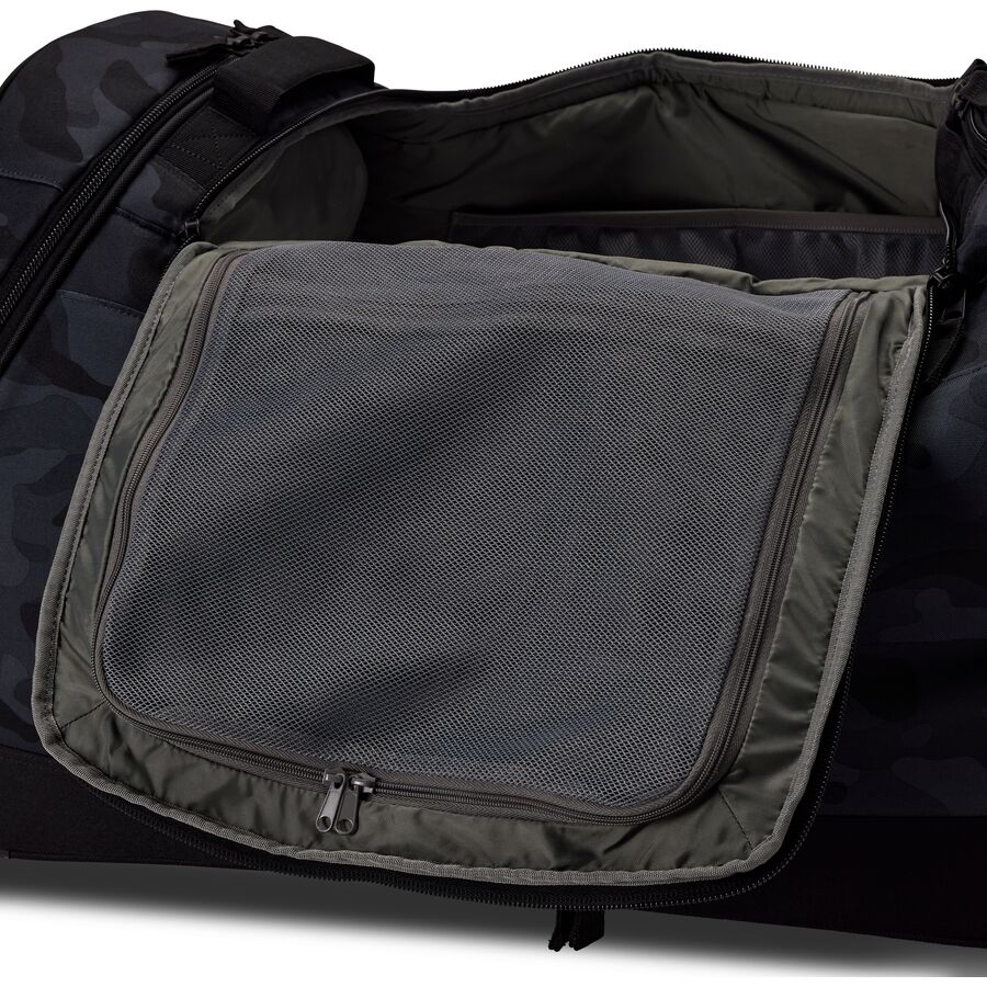 fox racing shuttle roller gear bag - black camo 3 fox racing shuttle roller gear bag - black camo