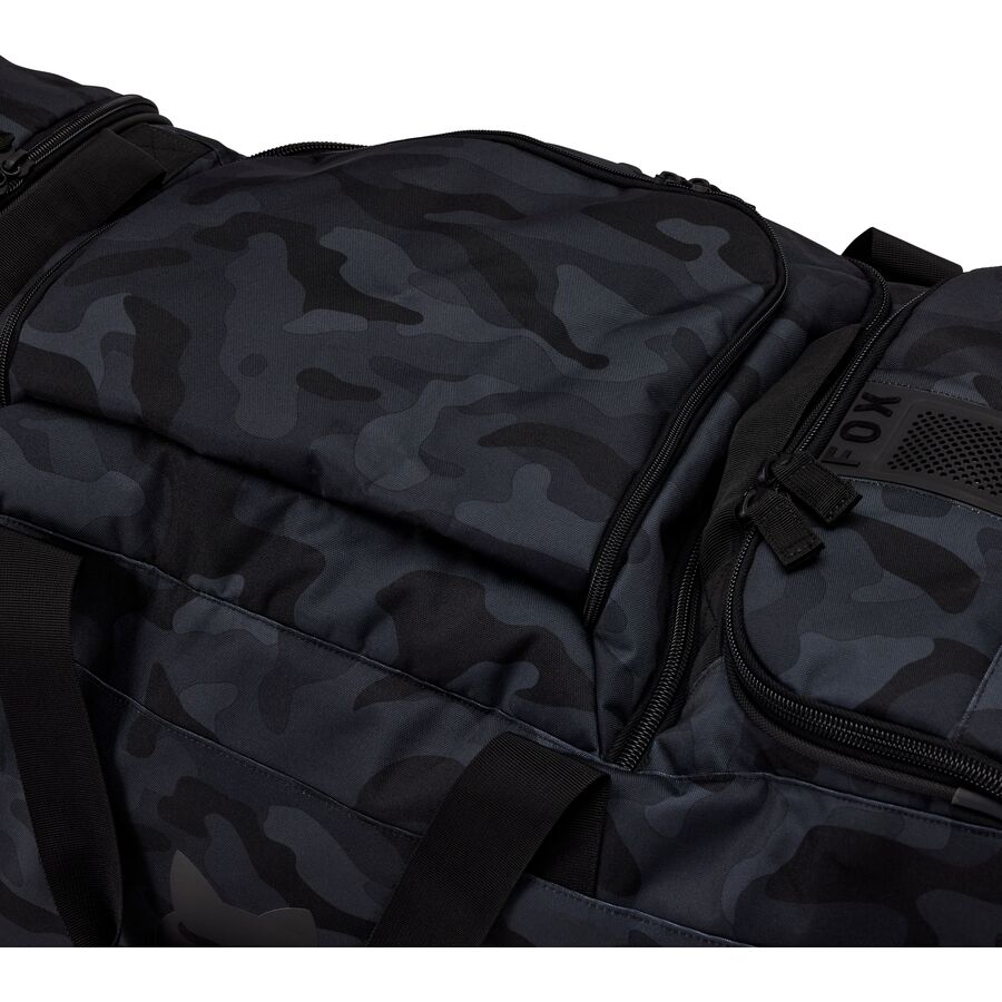 fox racing shuttle roller gear bag - black camo 7 fox racing shuttle roller gear bag - black camo