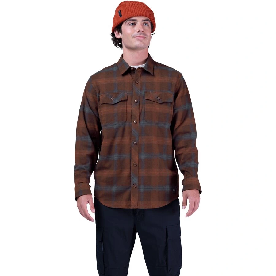 fox racing survivalist core flannel shirt