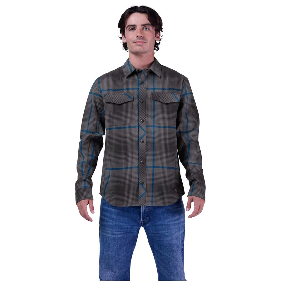 fox racing survivalist fire flannel shirt