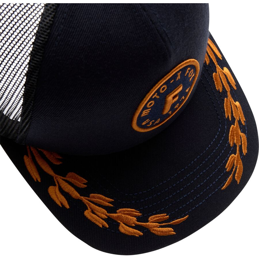 fox racing women's circa 74 mesh trucker hat 4 fox racing women's circa 74 mesh trucker hat