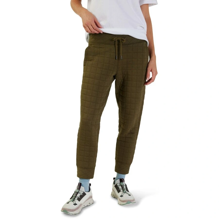 fox racing women's quilted fleece joggers