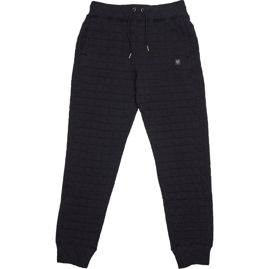 fox racing women's quilted fleece joggers