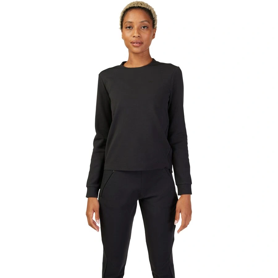 fox racing women's rise crew sweatshirt