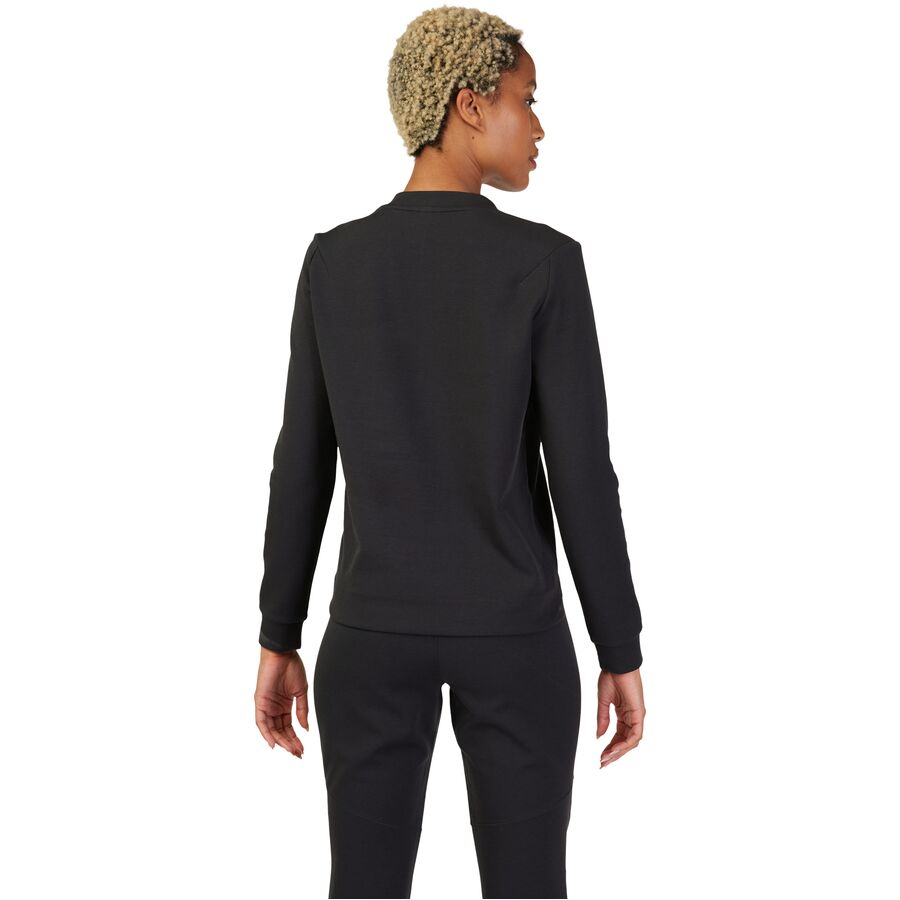 fox racing women's rise crew sweatshirt