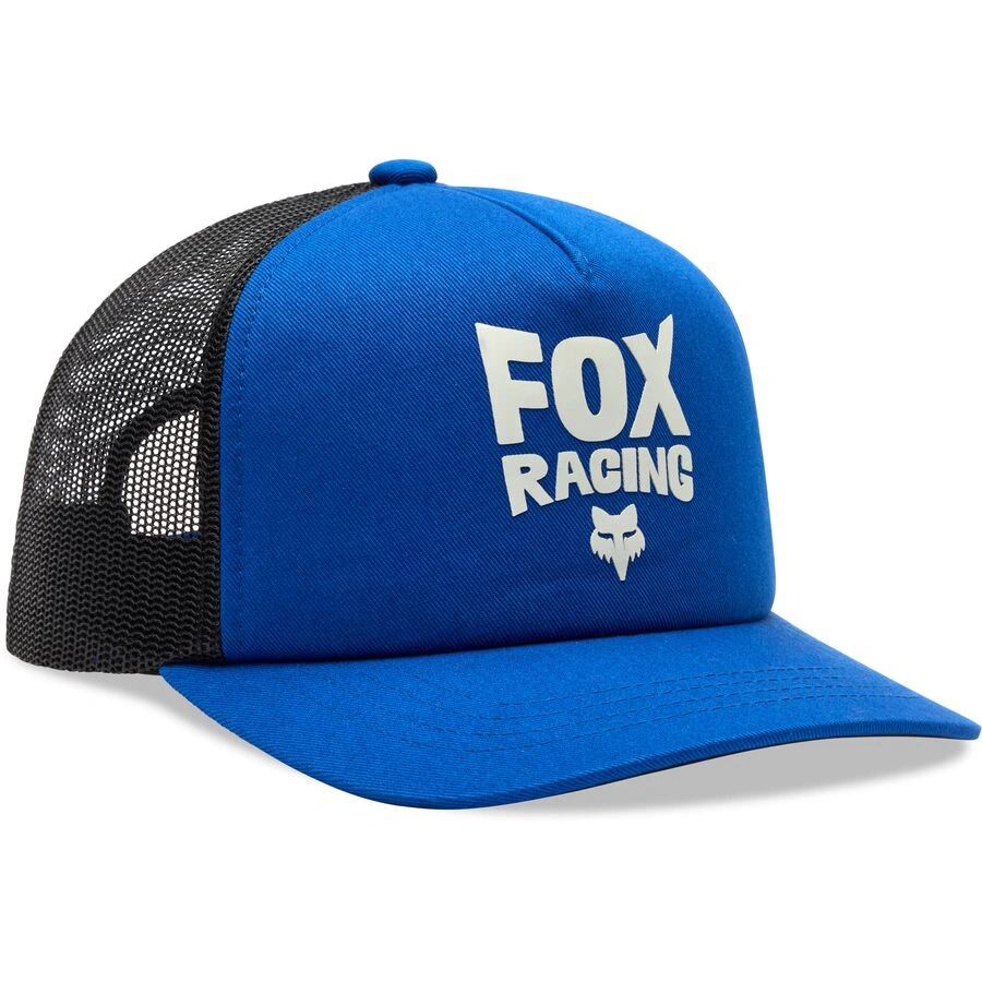 fox racing youth bolt mesh trucker hat