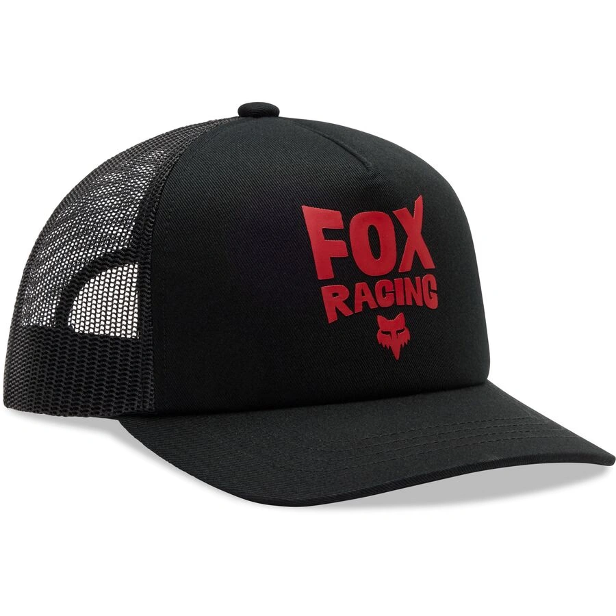 fox racing youth bolt mesh trucker hat
