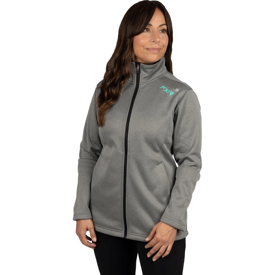 fxr 2023 women's elevation tech zip-up