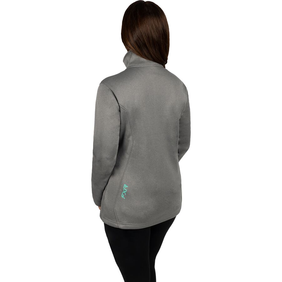 fxr 2023 women's elevation tech zip-up