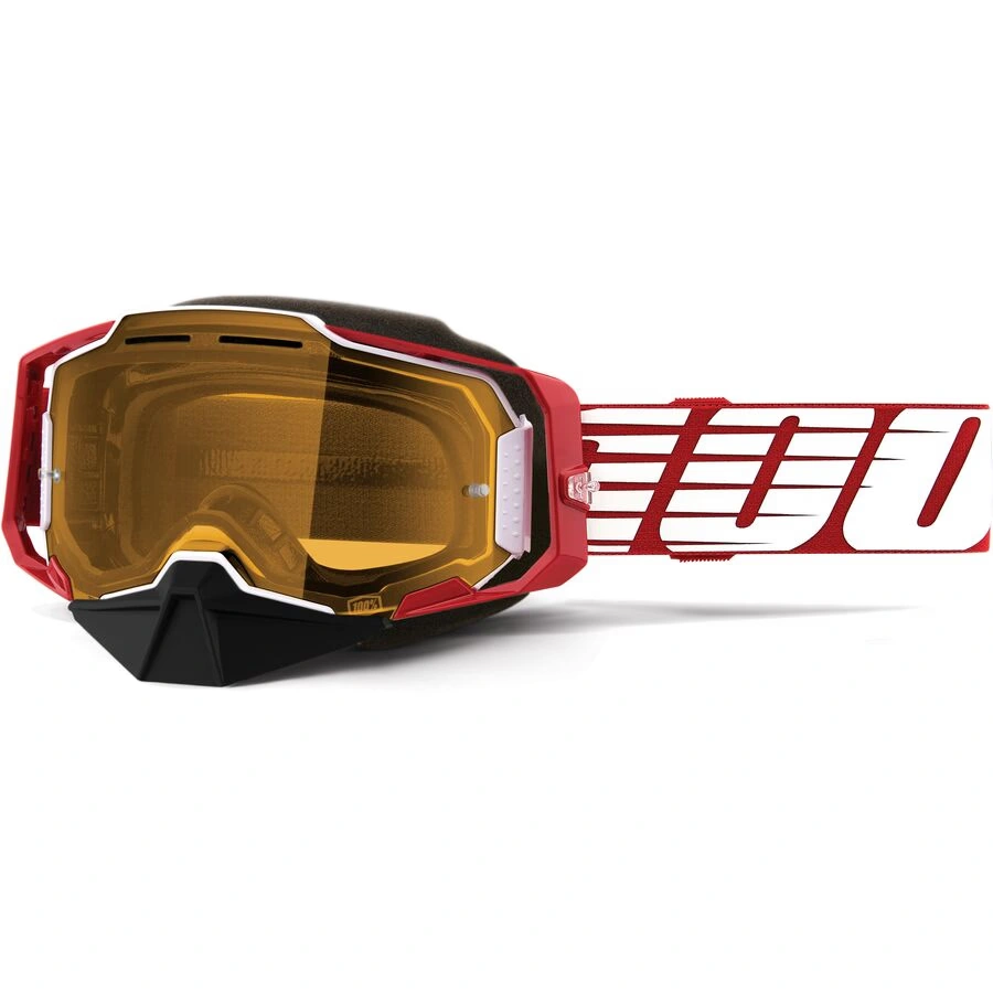 100% armega snowmobile goggles