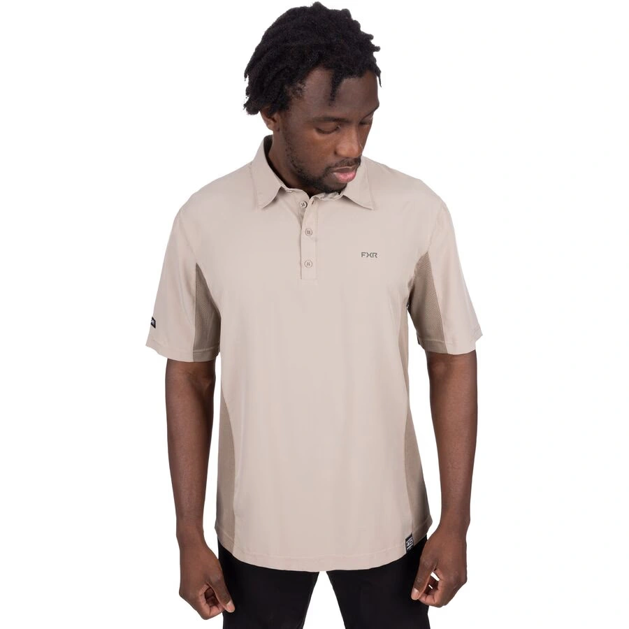 fxr breeze performance upf polo shirt