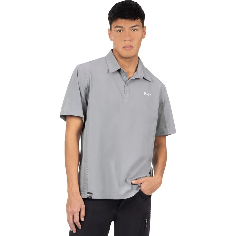 fxr breeze performance upf polo shirt