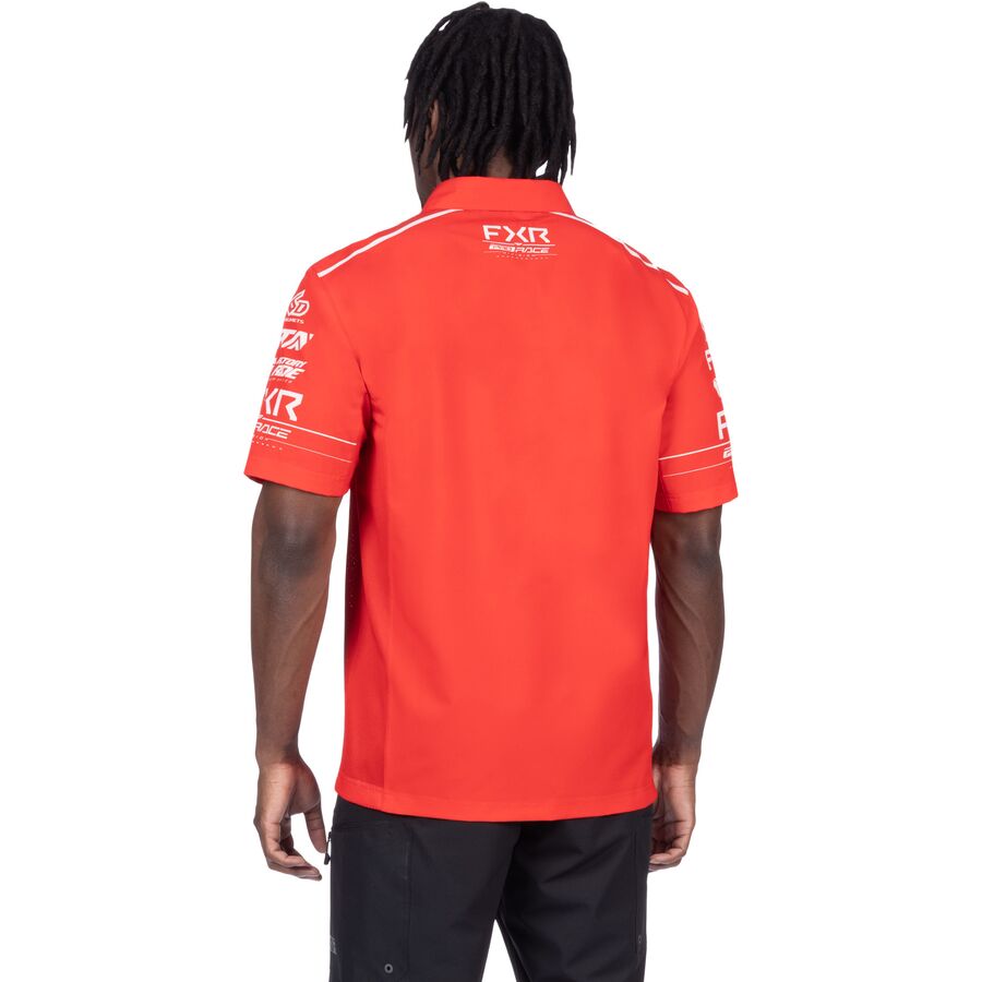 fxr race division performance upf polo shirt 13 fxr race division performance upf polo shirt