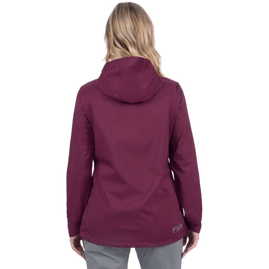fxr women's adventure lite tri-laminate jacket