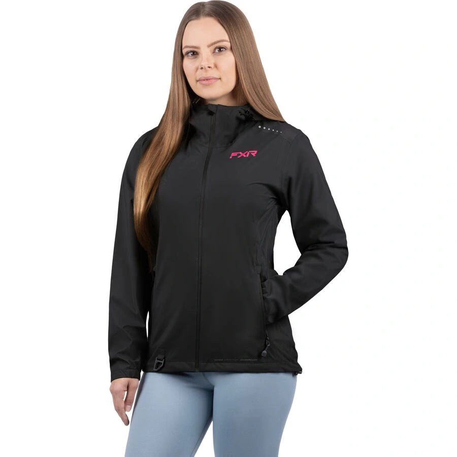 fxr women's adventure lite tri-laminate jacket