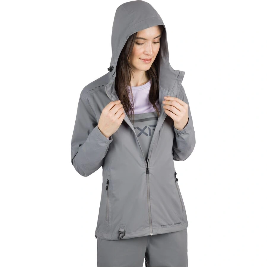 fxr women's adventure lite tri-laminate jacket
