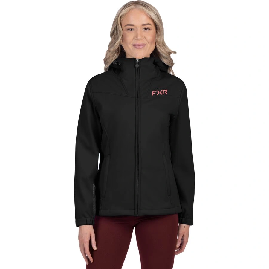 fxr women's hydrogen softshell jacket