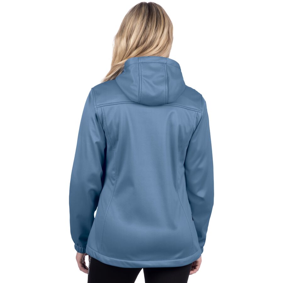 fxr women's hydrogen softshell jacket