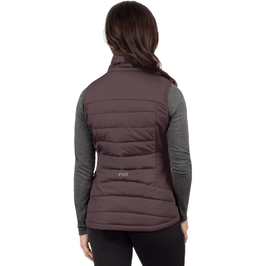 fxr women's phoenix quilted vest