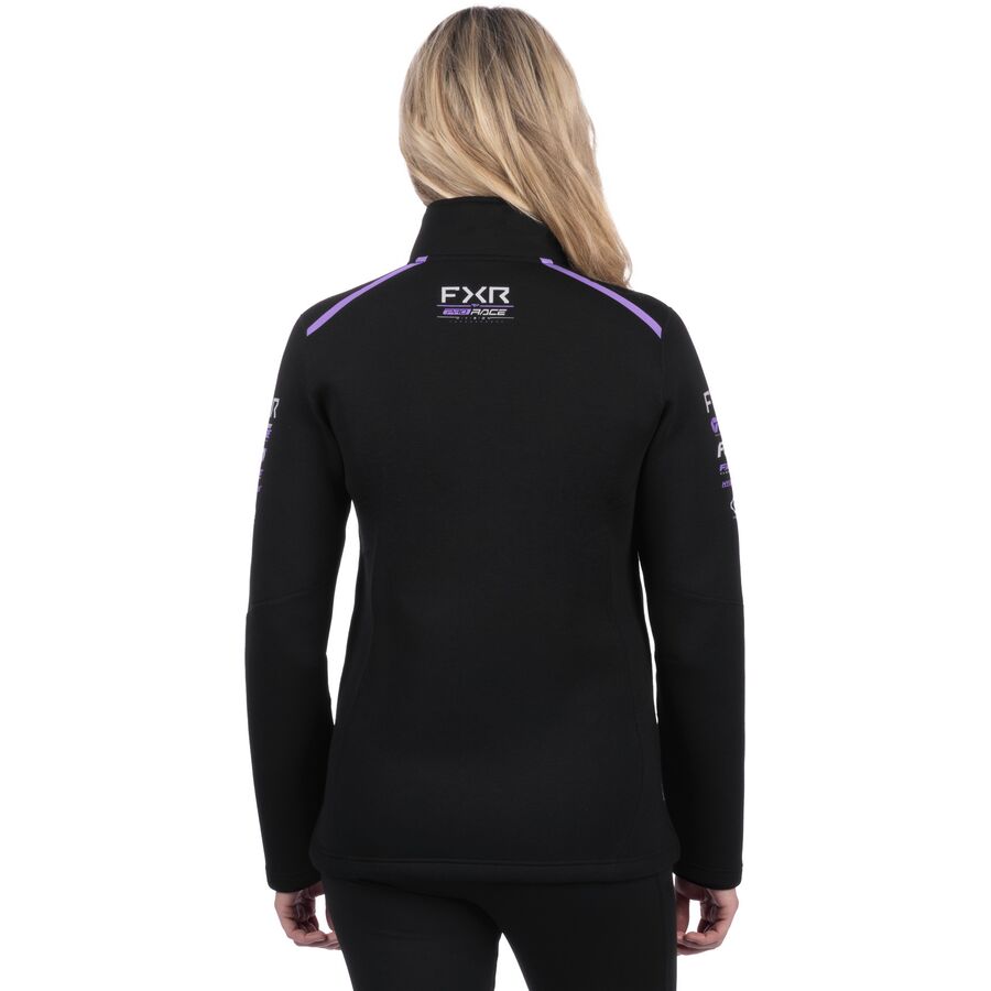 fxr women's race division tech zip up