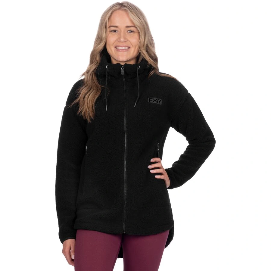 fxr women's sapphire sherpa jacket