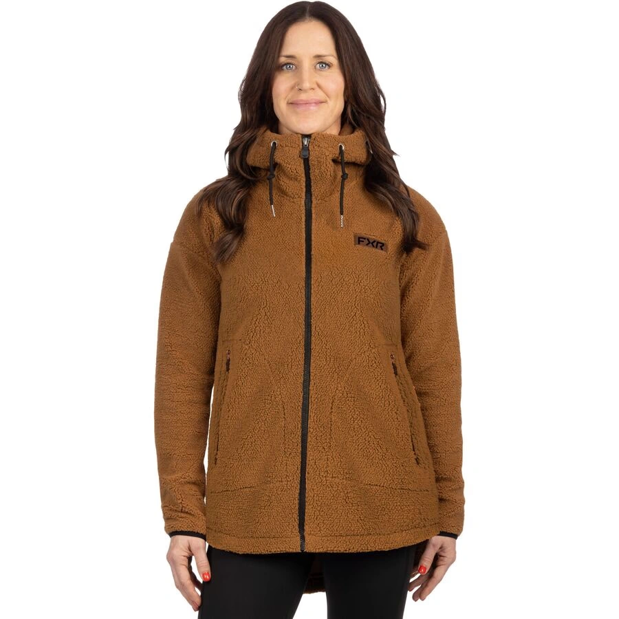 fxr women's sapphire sherpa jacket