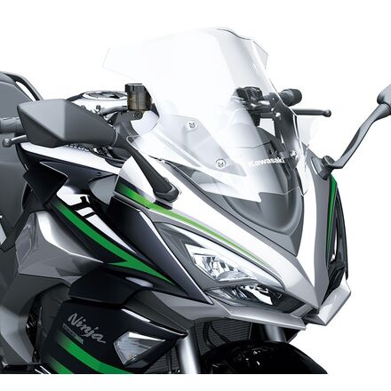 genuine kawasaki accessories tall windscreen