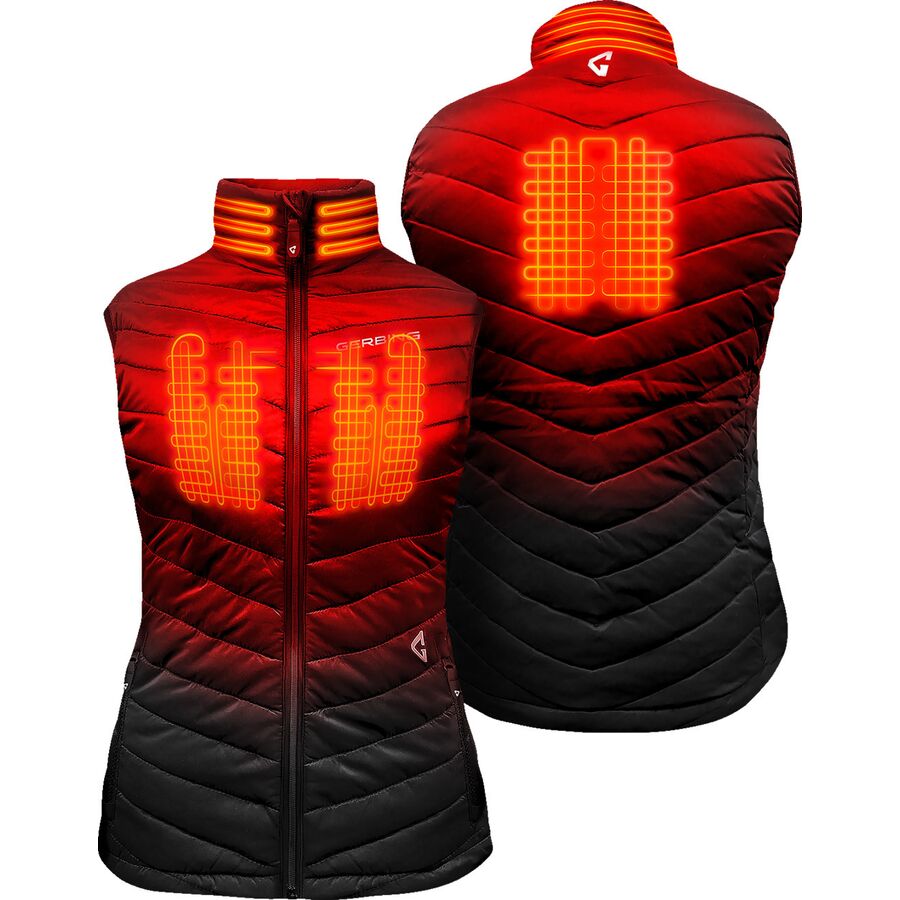gerbing women's 7v khione 2.0 heated puffer vest