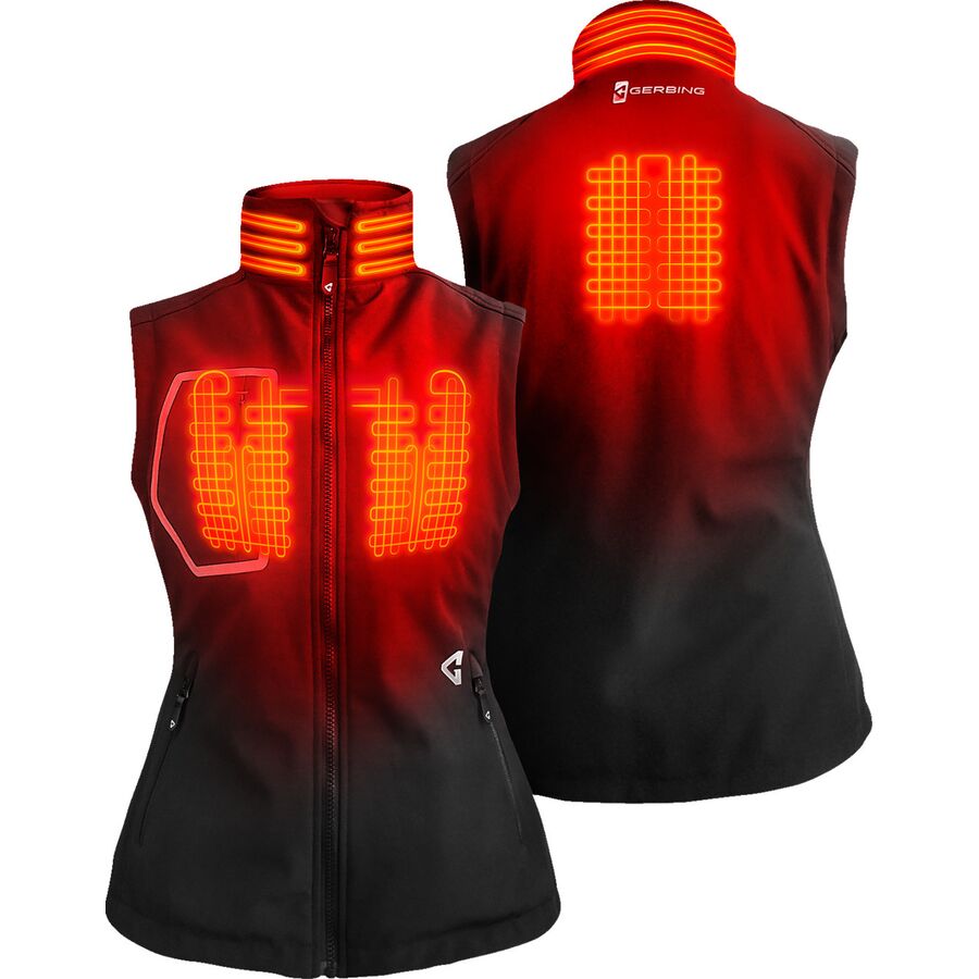 gerbing women's 7v torrid 2.0 heated softshell vest 4 gerbing women's 7v torrid 2.0 heated softshell vest