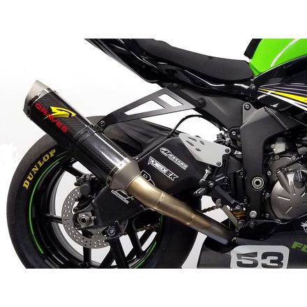 graves works 2 cat back slip-on exhaust