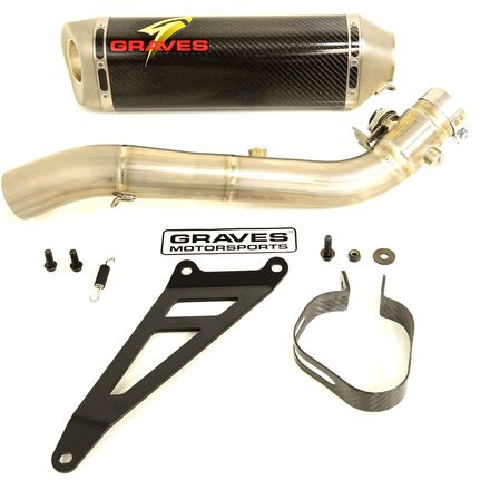 graves works cat eliminator slip-on exhaust