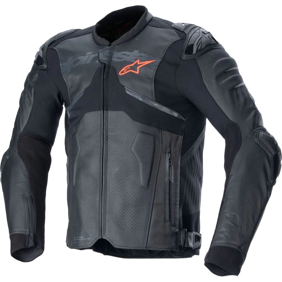 alpinestars atem v5 leather jacket