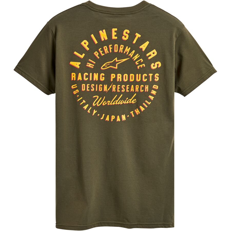alpinestars capped t-shirt 5 alpinestars capped t-shirt