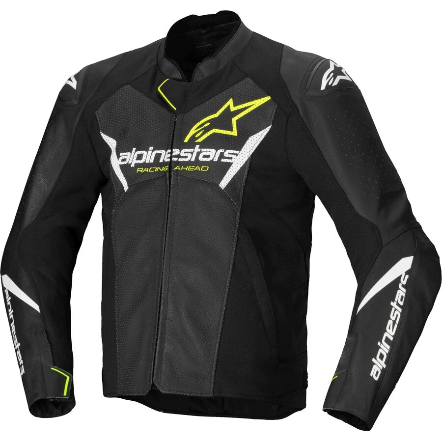 alpinestars faster airflow v3 leather jacket