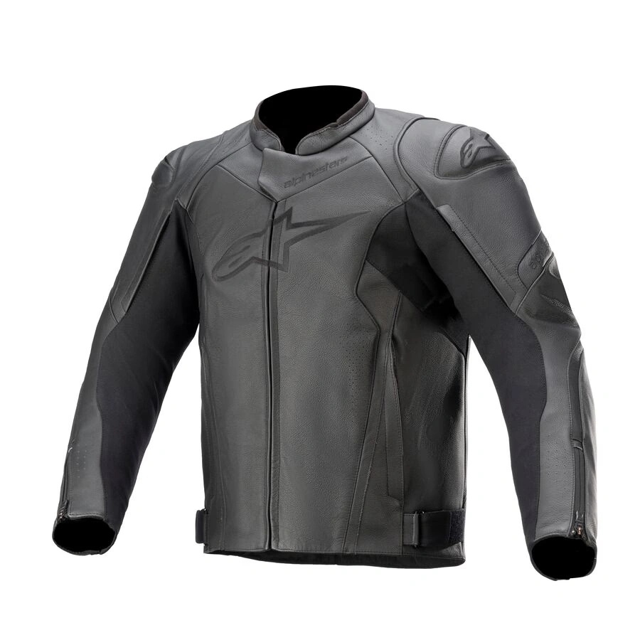 alpinestars faster v2 leather jacket