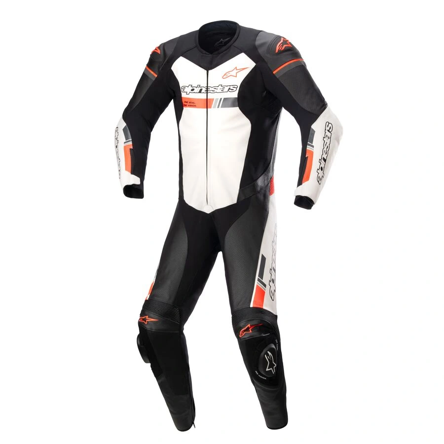 alpinestars gp force chaser leather one-piece suit