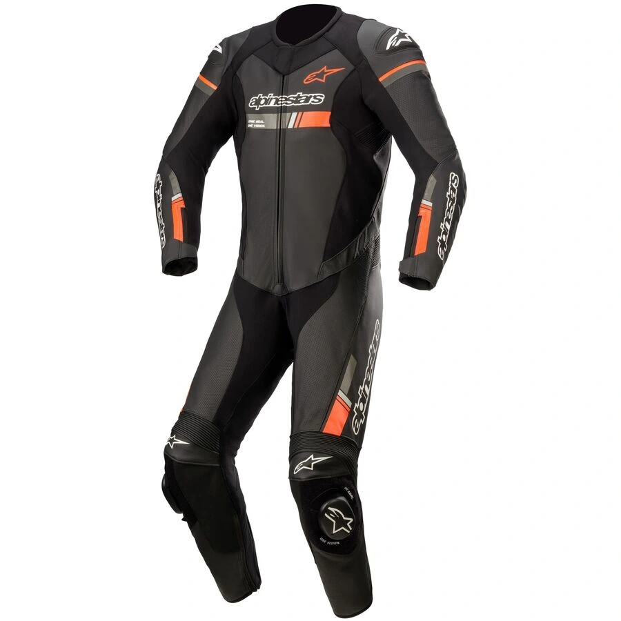 alpinestars gp force chaser leather one-piece suit