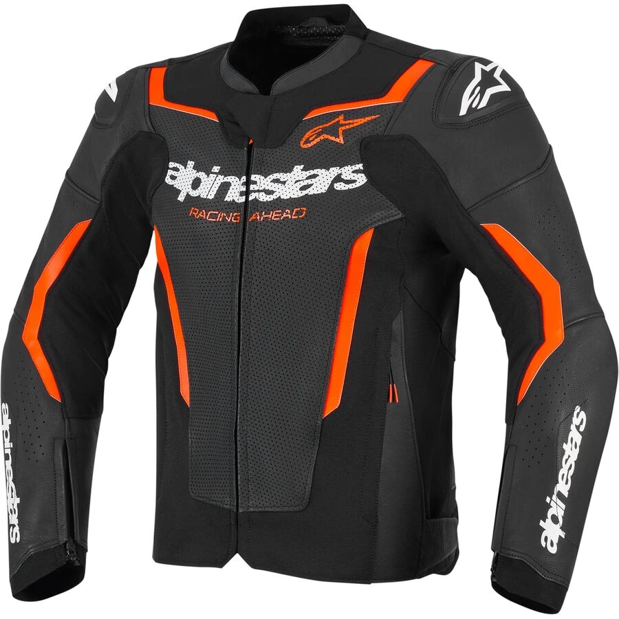 alpinestars gp force v2 air leather jacket