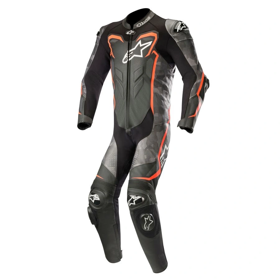 alpinestars gp plus one-piece leather suit - camo