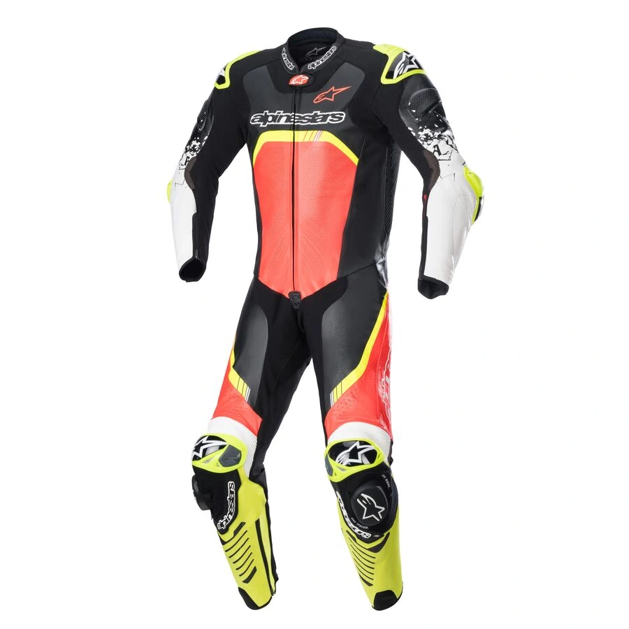 alpinestars gp tech v4 one-piece leather suit (tech air compatible) 3 alpinestars gp tech v4 one-piece leather suit (tech air compatible)
