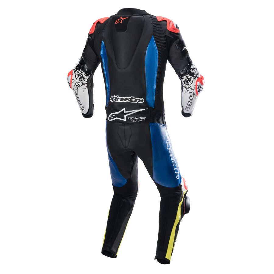 alpinestars gp tech v4 one-piece leather suit (tech air compatible) 4 alpinestars gp tech v4 one-piece leather suit (tech air compatible)